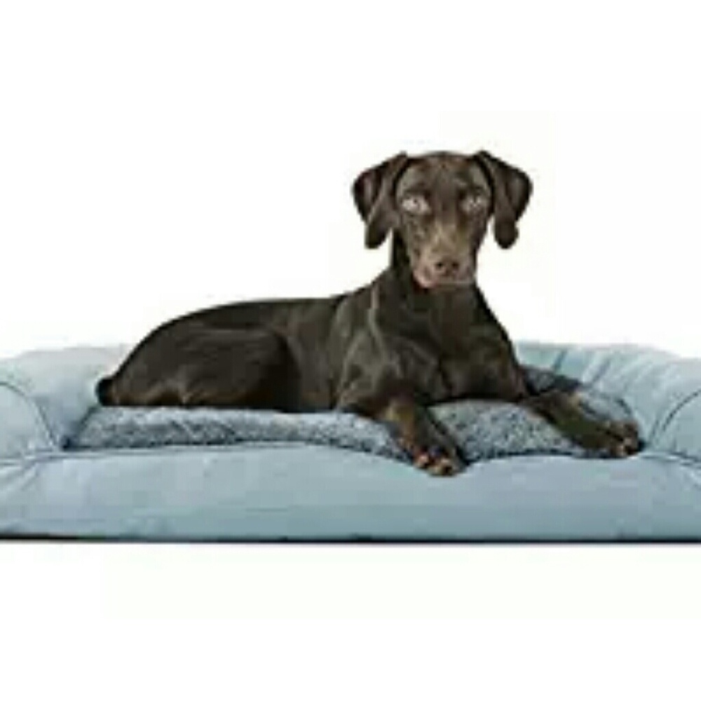 Suede pillow sofa pet bed